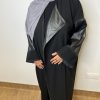 Kimono manche simili cuir